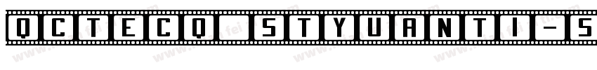 QCTECQ STYuanti-SC-B字体转换